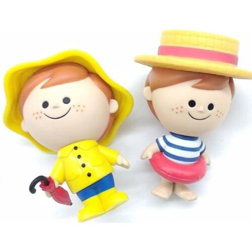 Summertime Freddy and Rain City Freddy HQ Exclusive Viny Collectible Model Toy NO BOX