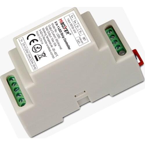 Milight 5 IN 1 LED RGBCCT Strip Controller 2.4G Wireless RF Remote 10A Out Single Color RGBW, RGB+CCT String Ribbon Dim Din Rail