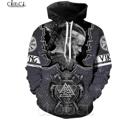 CLOOCL Popular Viking Tattoo 3D Printed Men Hoodie Harajuku Pullover Autumn Sweatshirt Unisex Casual Tracksuits Drop Shipping