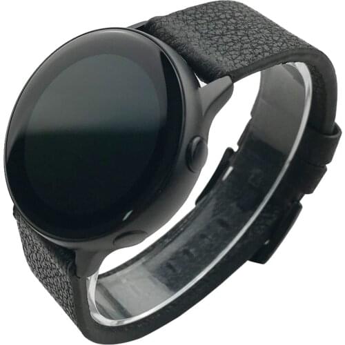 20MM/22MM Strap Leather Watchband for Samsung Galaxy Watch 3 41mm/45mm/42/46mm/Active 2 Men/Women Bracelet for Huawei GT 2 Belt