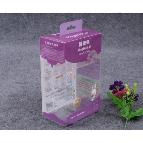 Most popular beautiful clear toy package box for gifts in USA,Custom Clear PVC Large packaging box ---PX20343