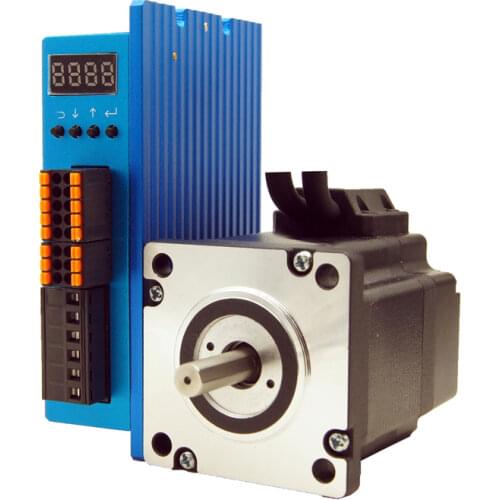 2.1Nm(300oz-in) Nema24 Stepper Motor closed loop type with 1000ppr encoder with driver kit 60HSE65+HSE57 shaft diameter 8.0mm