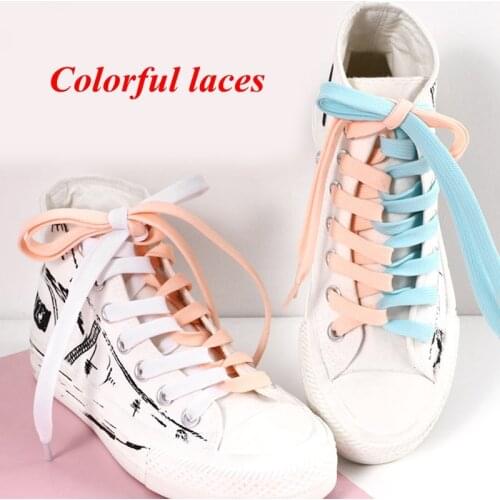 1Pair Flats Shoelaces Off Sneaker White Shoes Lace Classic Flat Double Hollow Woven Shoelaces For AJ/AF Sports Shoelaces Strings