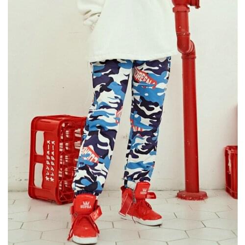 Russia Frost Women Winter Pants Thick Cotton Padded Outdoor Snow Ski Pants Elastic Bottom Hip Hop Ladies Camouflage Long Pants