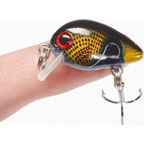 1.5g Crank Wobblers Fishing Lure Minnow Crankbait Fishing Lures Japan Bait Floating Painted Hard Bait Pesca Jerkbait 3d Eyes