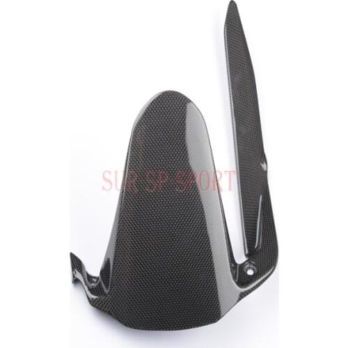 Rear Hugger Fender Mudguard For Ducati Monster 797 2017 2018 2019 Full Carbon Fiber 100% Twill