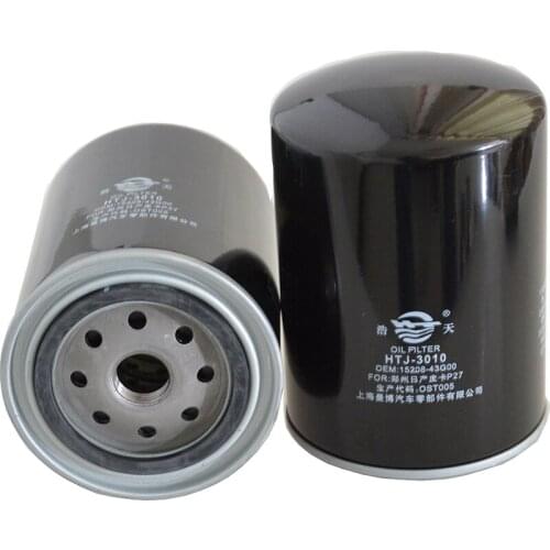 1pcs Car Oil Filter for Nissan Patrol 4.2TDI Dongfeng Oting 3.2TDI Warriors 6.5TDI Rui Qi Pickup 3.2TDI 15208-43G00