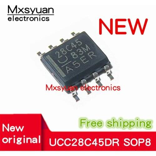10PCS~100PCS/LOT UCC28C45DR 28C45 UCC28C45 SOP8 New original PWM controller chip