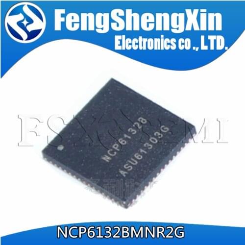 10pcs/lot NCP6132AMNR2G NCP6132A QFN60 Dual Output 3 Phase & 2 Phase Controller IC