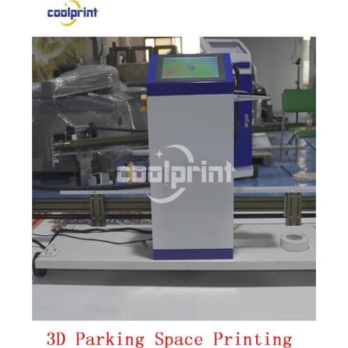 3D 5D Direct To Ground Wall Inkjet Printer Parking Space Printing on the Floor in Natural color