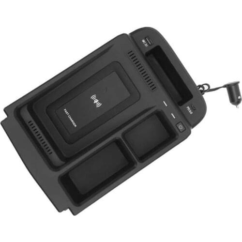 Araba aksesuar car mats 15W Wireless Charger Armrest Storage Box QC3.0+PD3.0 Fast Charging Replacement for Honda CRV 17-21