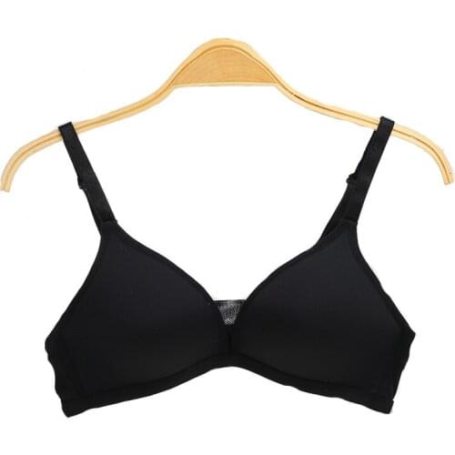 Seamless Bra Women Brassiere Bralette Sexy Breathable Female Solid Color Lingerie Ultra-thin Wireles Bras for Girl AB Small Cup