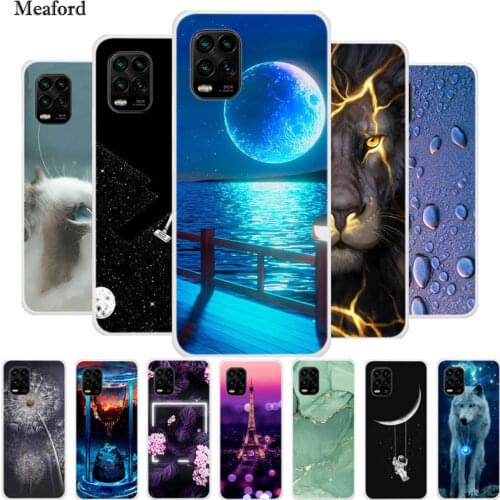 For Xiaomi Mi 10 Lite 5G Case Soft Silicone Fundas Phone Case For Xiaomi Mi 10 Lite Cover Coque Mi 10Lite Bumper Mi10 Lite 6.57"