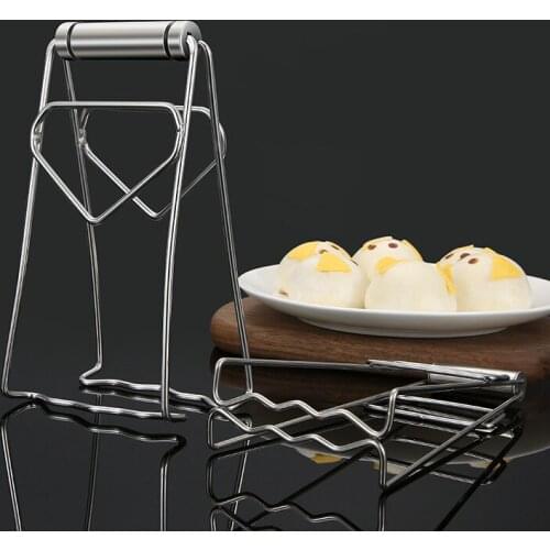 304 Stainless Steel Tray Holder Anti-scalding Kitchen Dish Clip Creative Dish Holder Casserole Steamed Vegetable Holder Pot Clip