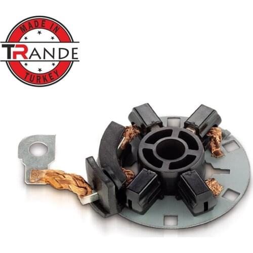 Starter Brush Holder with Carbon Brushes BSX 210-211 4,6x16x11,5/12,2 12 Volt Made In Turkey 1 004 338 102, 1 004 338 176