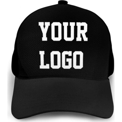 Customized Hat Sun Hats Golf Hat Adult Peaked Cap Baseball Cap Diy LOGO/TEXT/IMAGE