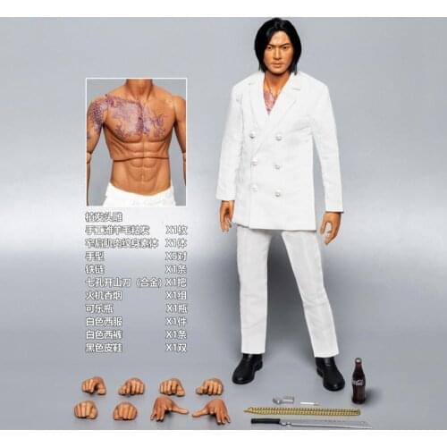 1/6 Scale Social Series Ghz03 Haonan 2.0 12-inch Action Figure Full Set Costume Model Collection Toy