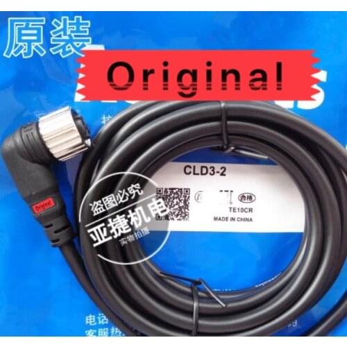 2PCS CLD3-2 2m New Original Sensor Connection Cable Socket Type