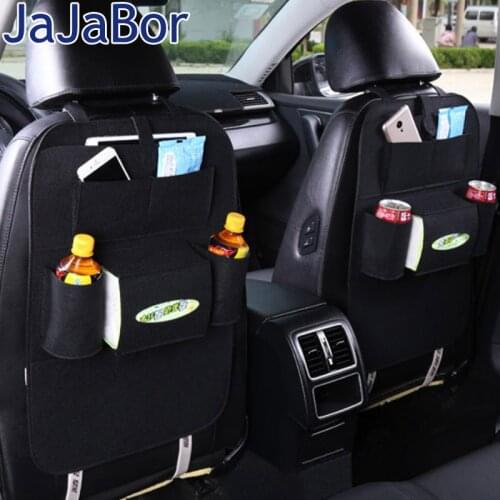 JaJaBor Car Seat Back Organizer Multi-Pocket Storage Bag Organizer Holder Foldable Automobile Interior Accessory Stowing Tidying