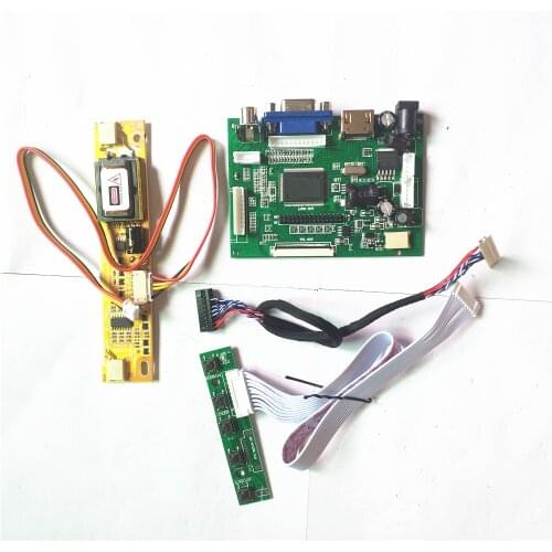 Fit QD15TL08 Rev.01 QD15TL08 Rev.02 1280*800 VGA HDMI-Compatible AV inverter 2CCFL 15.4 30-Pin LVDS LCD controller board