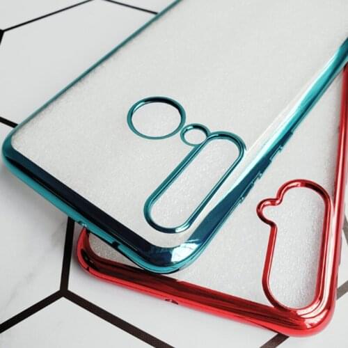 Silicone Phone Cases for Huawei nova 5 6 5i SE Pro Soft TPU Shockproof Plating Clear Cover for Huawei nova 4e 3e 3 3i