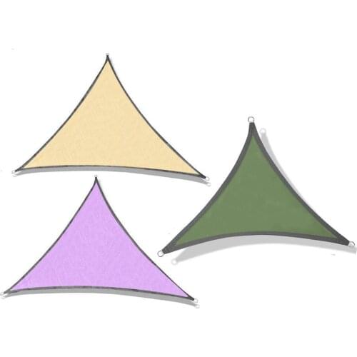 3M Waterproof Triangular UV Sun Shade Sail Sun Shelter Sunshade Canopy Garden Patio Pool Shade Sail Awning Camping Picnic Tent