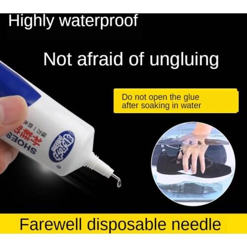Shoe Waterproof Glue Strong Super Glue Liquid Special Adhesive for Shoes Repair Universal Shoes Adhesive Care Tool