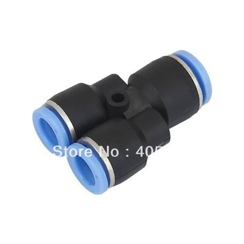 100PCS/Bag 6mm Y Type Push In Connector Spliter Pneumatic Fittings