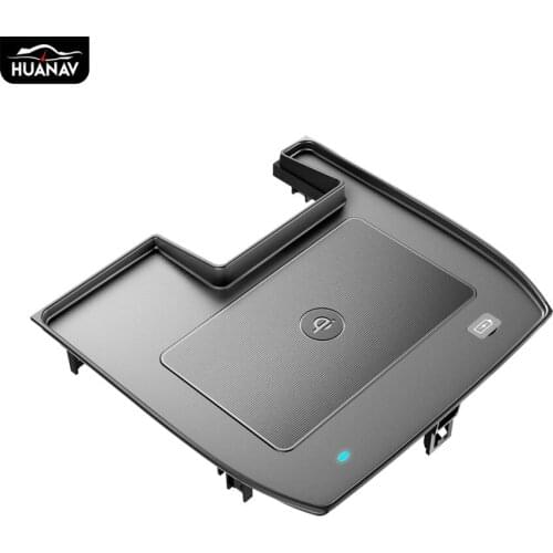 QI car Wireless Charger For Honda Civic 2016+ Intelligent Infrared Fast special Wireless Charging Car Phone Holder for iphone