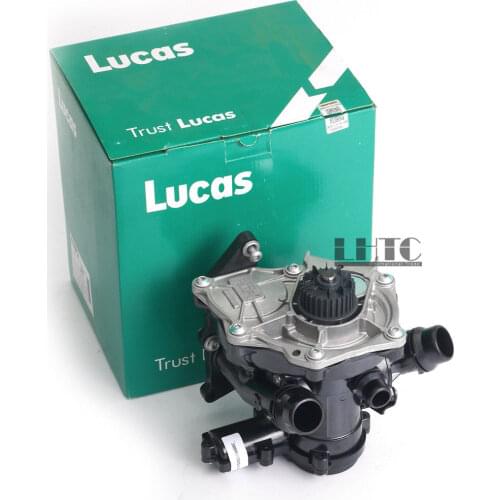 LU CAS Electronic Water Pump Thermostat Assembly For V W G TI MK7 Passat AUDI A3 A4 A5 1.8 2.0 TSI TFSI EA888 MKIII