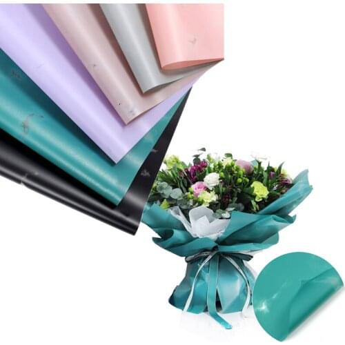 60*60cm Marble Wrapping Paper Handmade DIY Scrapbook Decorative Crafts Flower Making Birthday Gift Bouquet Wrapping Paper