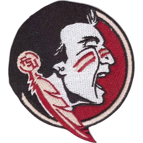 New Products Indian head DIY patches for clothes Sew-on embroidered patch motif applique deal with it free shipping