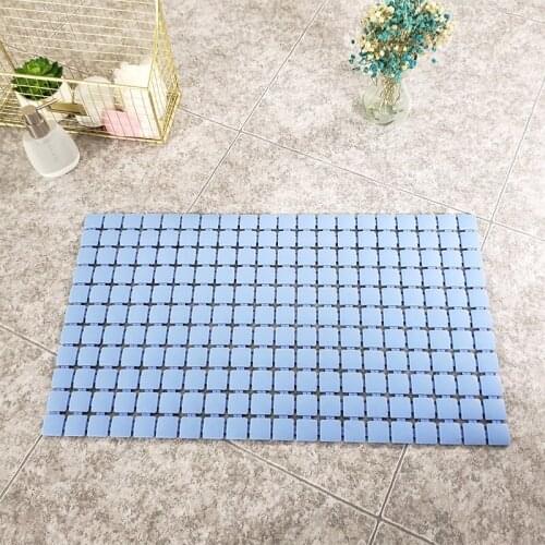 Anti-slip Mat Bathroom Toilet Shower Household Floor Mat Carpet Splicing Massage Foot Mat Comfortable Safe Bath Hydrophobic Pad