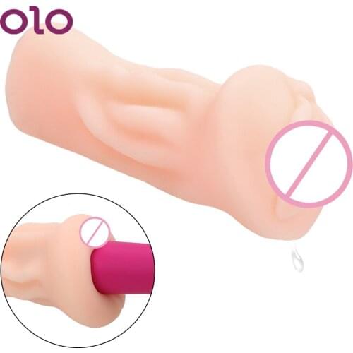 OLO Artificial Vagina Aircraft Cup Sex Toys for Men Male Masturbation Cup Erotics Male Masturbator