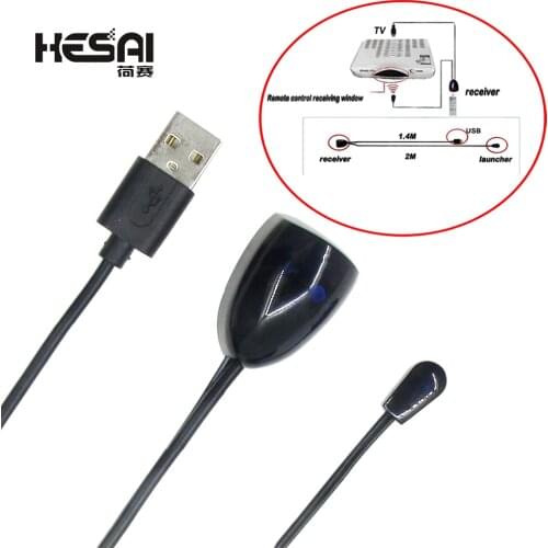 Practical USB Adapter Infrared IR Remote Extender Repeater Receiver Transmitter Applies to All Remote Control Devices