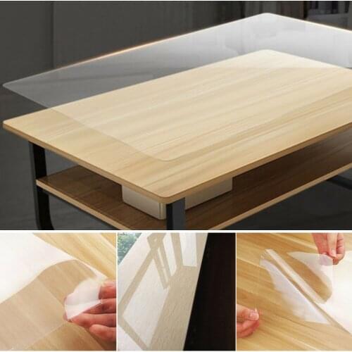 Transparent Protective Film Furniture Surface Protector Desk Table Anti-scratch Film SCIE999