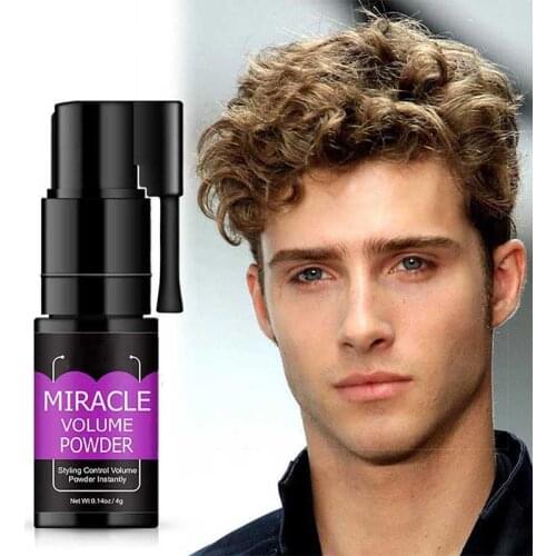 Women Men Fluffy Effective Modeling Oil Remove Quick Hair Mattifying Powder Refreshing Professional Natural Volumizing Styling