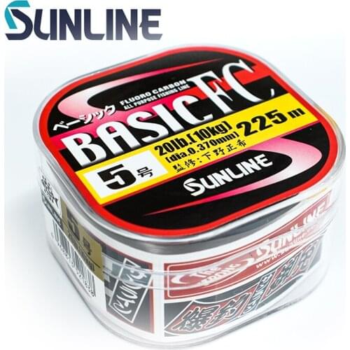 SUNLINE mulberry wrasse, BASIC FC carbon line angeles wire before the son fishing line fishing line 300 meters line