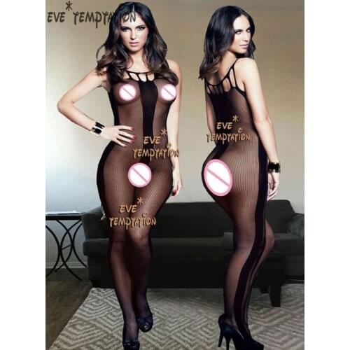Sexy Fishnet Sleepwear Lingerie Babydoll BODYSUIT Mesh Floral Body Stocking baby doll dress Teddy Catsuit Nightwear W265
