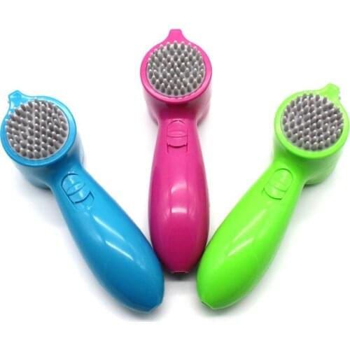 Health Care Multifunctional Massage Roller Head Body Massager Electric Vibrating Comb Teeth Massage Beat Vibration USB Connector