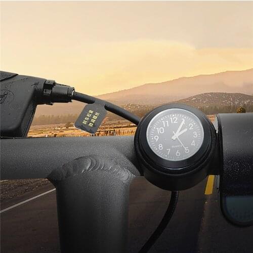 Universal Electric Scooter Handlebar Time Gauge Watch Waterproof Luminous Digital for Ninebot ES Series M365 Scooter Accessories