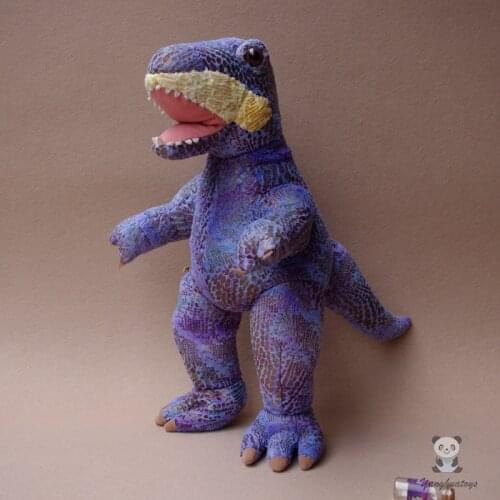 Large Plush Dinosaur Dolls Toy Children Gifts Simulation Skin Fabric Pattern Tyrannosaurus Rex Lovely Stuffed Toys