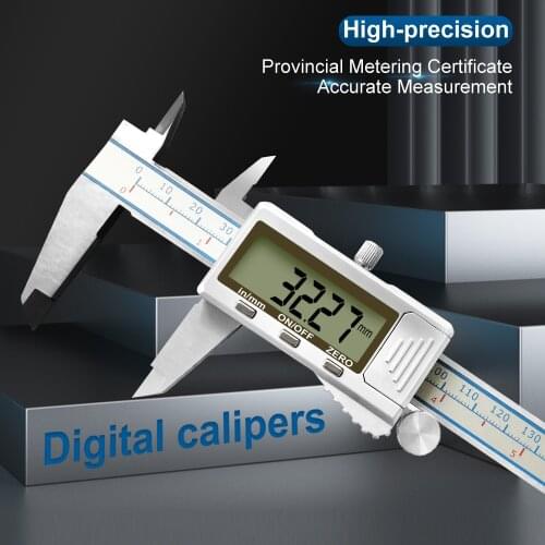 Digital Caliper,6 Inch/150mm Caliper Measuring Tool Extreme Accuracy IP54 Waterproof Digital Micrometer Stainless Steel