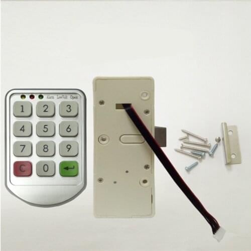Electronic Lock Digital Combination Lock Password Keypad Number Cabinet Door Code Locks For Cabinet Door Drawer Door Hardware