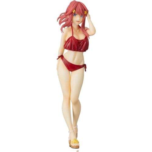 The Quintessential Quintuplets Anime Figure Nakano Itsuki Swimwear Tabletop Decoration Model Peripheral Collectible Toy Gifts