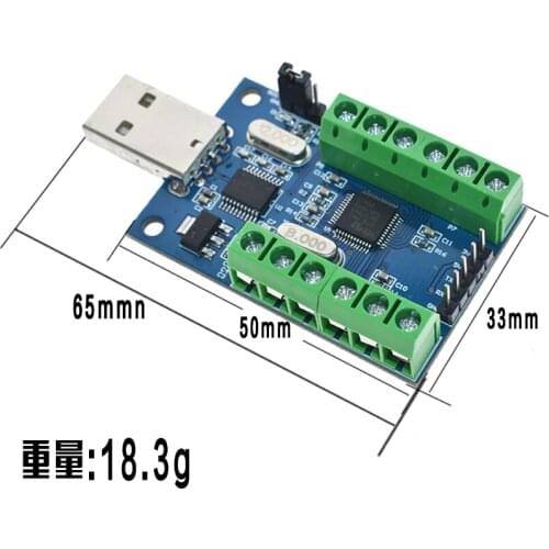 USB Interface 10 Channel 12bit AD Sampling Data Acquisition Stm32uart Communication 10 Channel ADC Module