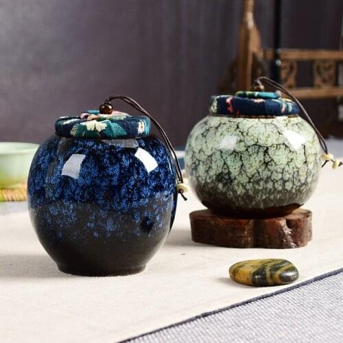 Ceramics Ashes Urn Holder Pet Memorial Funeral Ashes Jar Urn For Human Cremation Keepsake Pal Casket Seal Storage