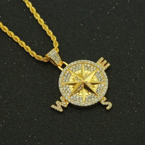 Fashion Water-Wave Hiphop/Rock Chain Pendant For Man Male # Party Or Festivals # Stainless Steel Necklace Made In China 2021