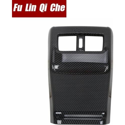 Car Rear Armrest Box Back Air Vent Outlet Trim cover for Honda Accord 10th 2018 2019 2020