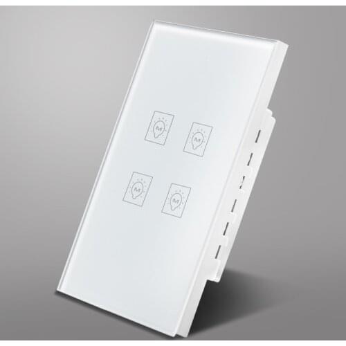 Smart light switch zigbee electric 110V 220V wireless wall switches smart home compatiable google home alexa